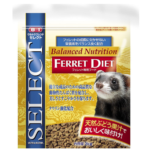 8in1 ウルトラブレンド・セレクト フェレットフード 2kg